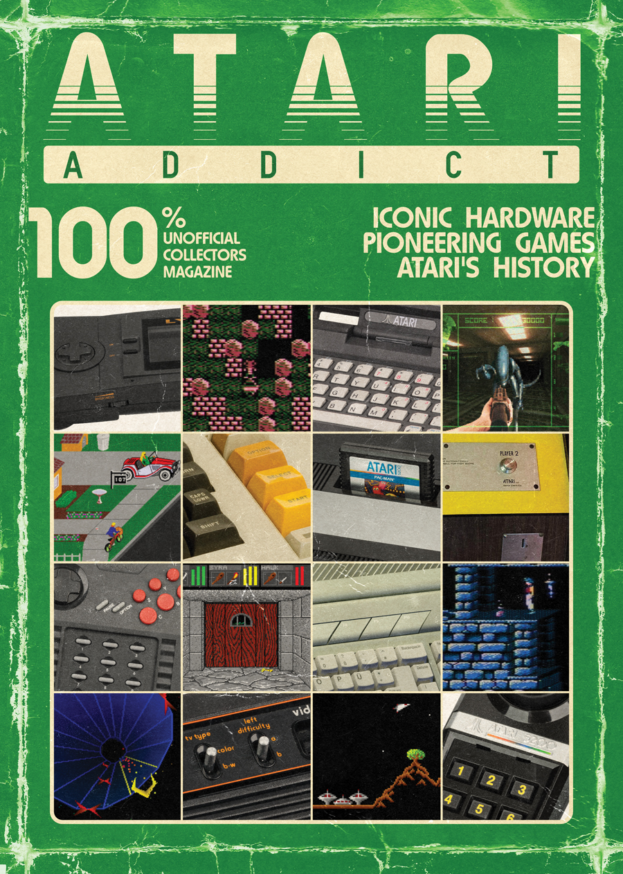 Atari Addict Collectors Magazine for Atari computer and console fans.